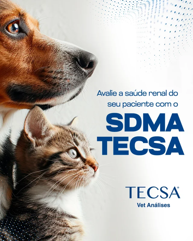 O SDMA TECSA (CÓD. 712) garante o diagnóstico precoce da saúde renal de seus pacientes.

Entre em contato conosco para mais informações sobre o teste SDMA TECSA. Um teste capaz de detectar a doença renal crônica ou aguda e também outras doenças ou processos que possam estar afetando os rins, como pielonefrite, hipertensão, desidratação severa, toxicidade e hipertireoidismo (em felinos).

#tecsa #vetanálises #tecsarj #medicinadiagnósticaveterinária #medicinaveterinária #riodejaneiro #laboratórioveterinário #SDMA