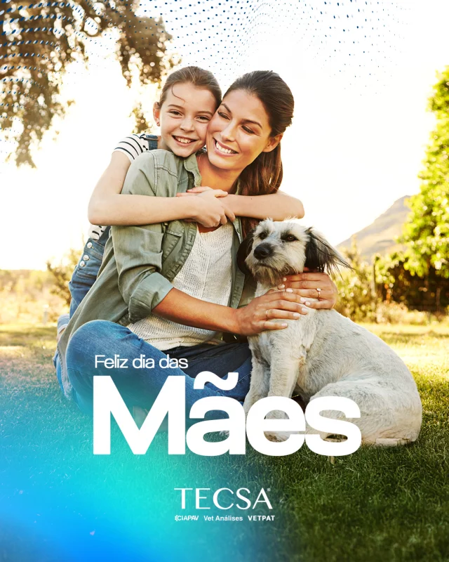 Neste dia especial, celebramos todas as formas de ser mãe! O amor incondicional que une mães a seus filhos — sejam eles humanos ou de quatro patas — se manifesta no carinho, na proteção e na dedicação diária. 

No TECSA, trabalhamos para que cada família, com todos os seus laços de afeto, viva momentos felizes e saudáveis. Feliz Dia das Mães para todas que cuidam e amam com todo o coração!